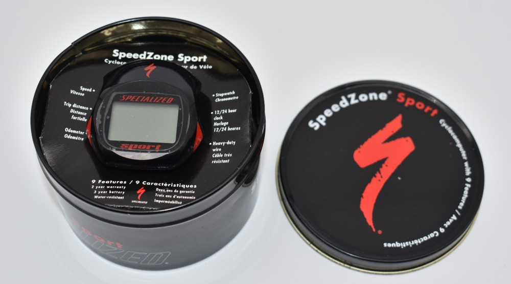 New Speed Zone Sport Cyclocomputer with 9 Features