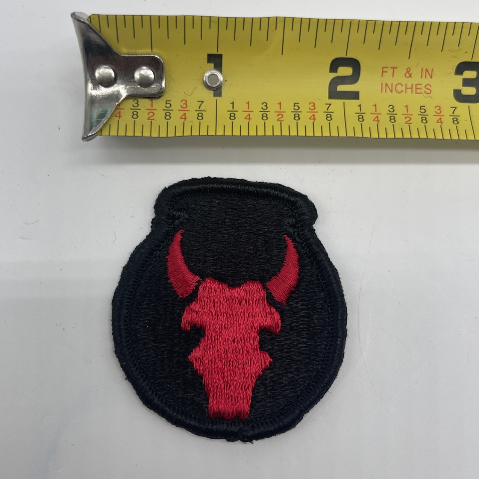 U.S. Military Army 34th Infantry Division Patch Red Bull Insignia DI