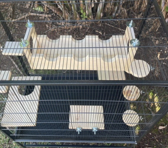 ￼Cage To Castle Ten Peice Bundle. Chinchilla Ledges