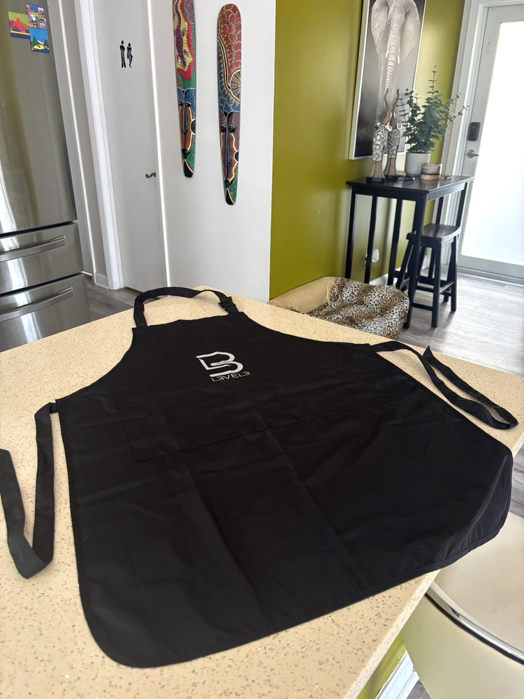 Professional Apron Level 3 Durable Nylon Fabric Black