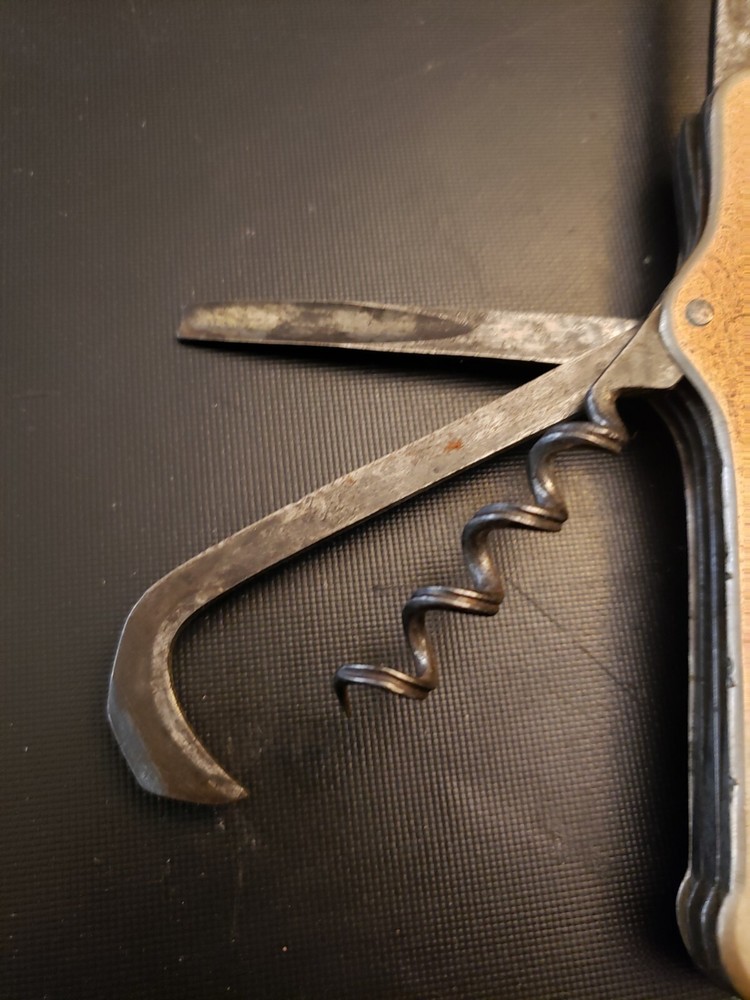 ANTIQUE J H PONTIFEX MULTI TOOL FOLDING KNIFE 6 BLADE