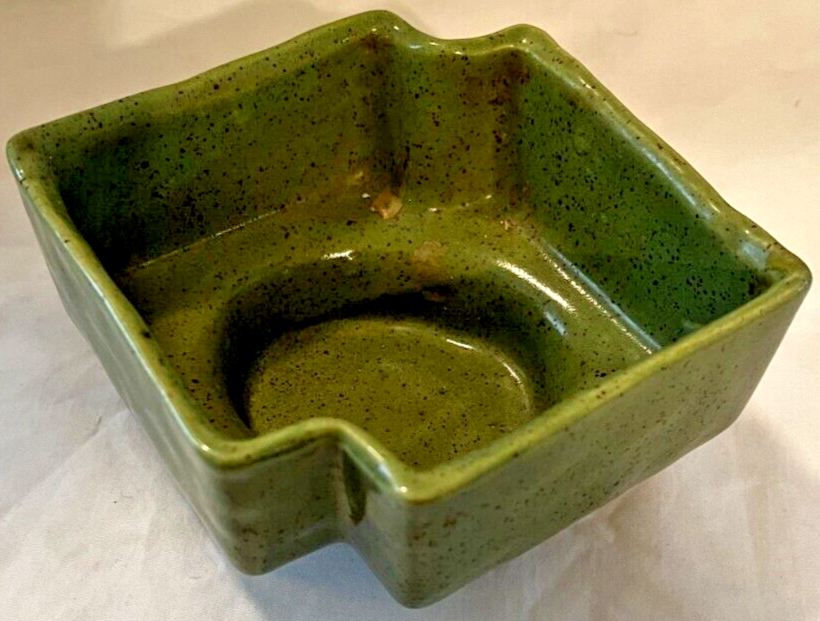 flower vase small green
