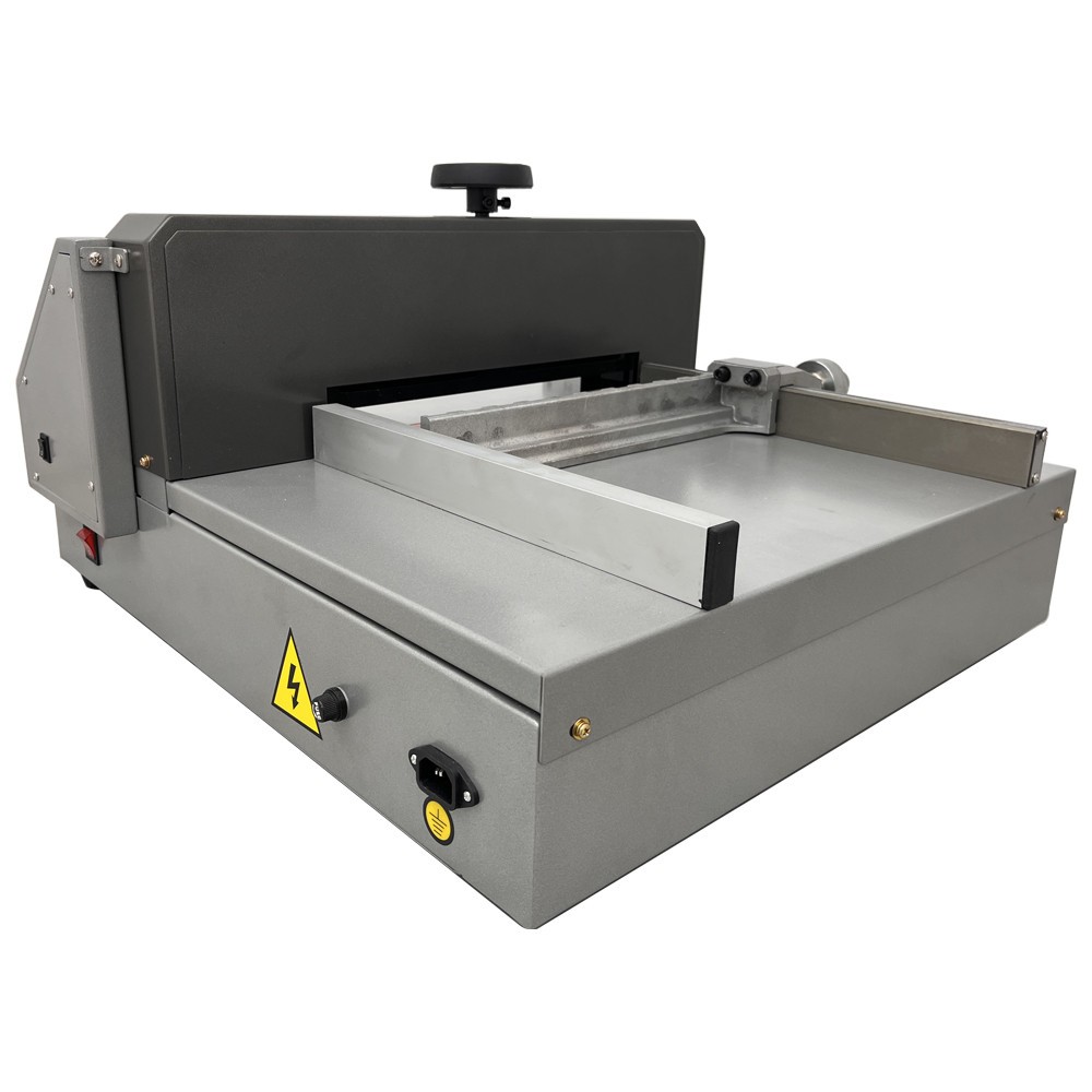A4 Desktop Electric Paper Cutter Two Hands Cutting Operation Multiprotection