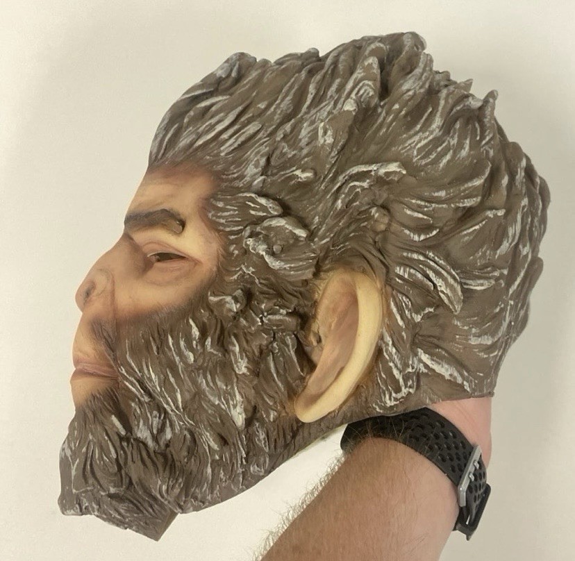 Rubber Monkey Mask - Brand New