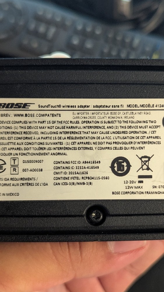 Bose CineMate 130 Home Theater System *UNTESTED*