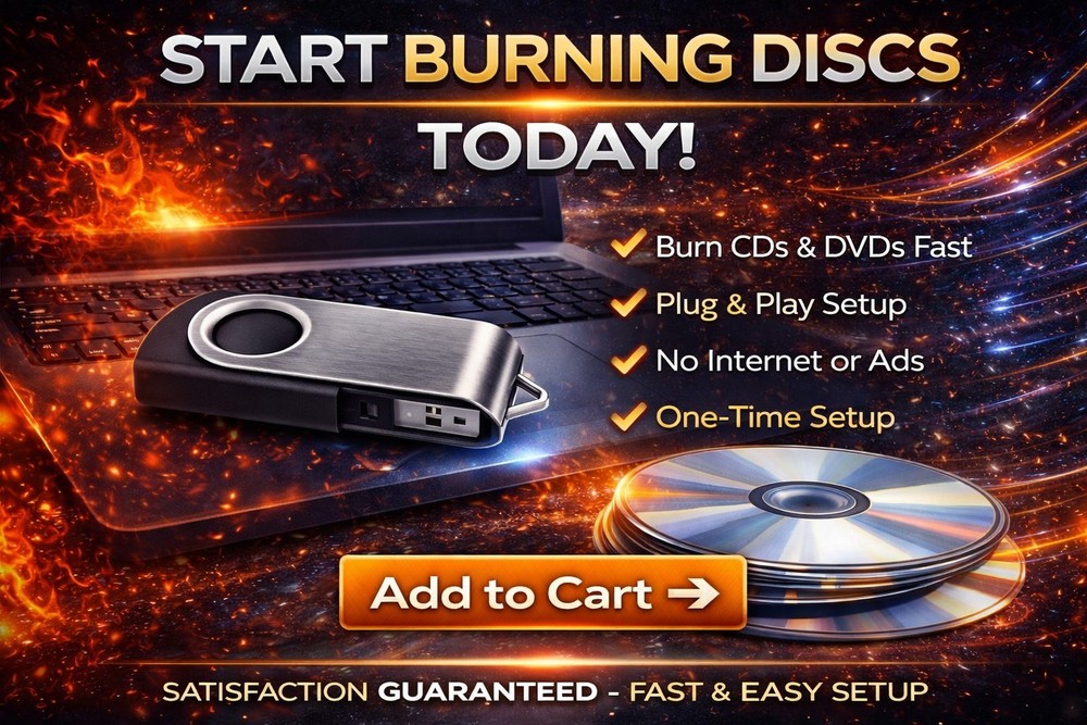 AnyBurn CD DVD ISO Burner USB Toolkit Setup Guide Disc Utility LIFETIME UPDATES