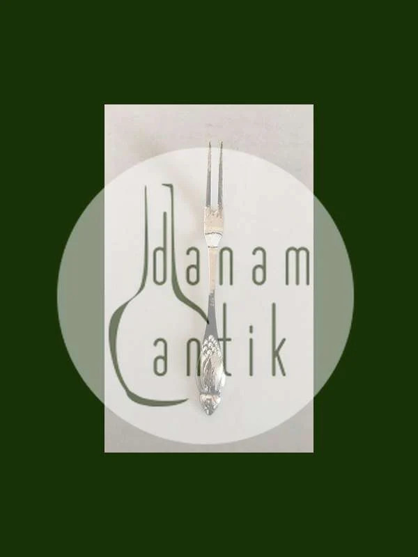 Evald Nielsen No 6 Cold Cuts Fork in Silver