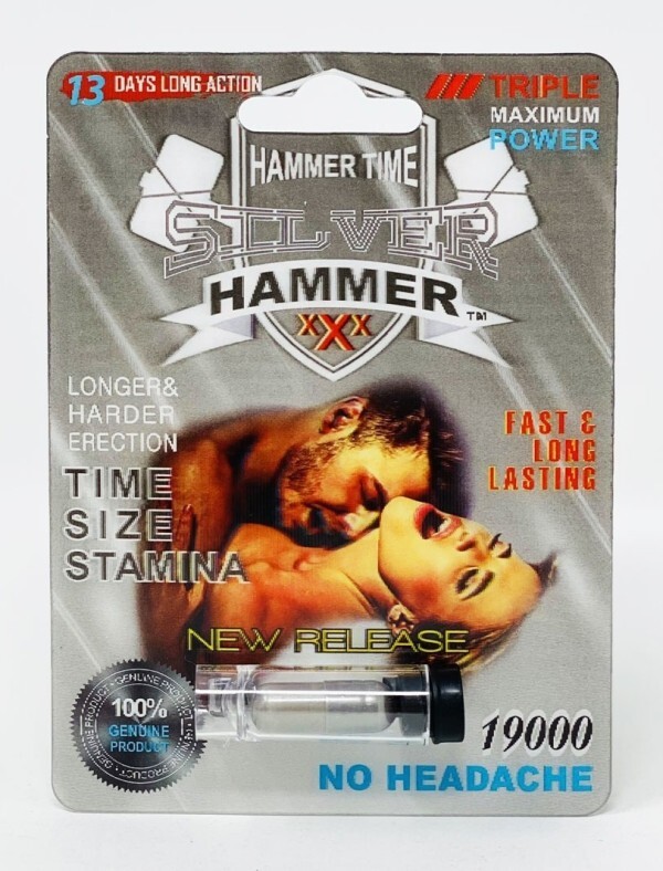 Silver Hammer 19000 (3 PACK) AUTHENTIC, FAST SHIP