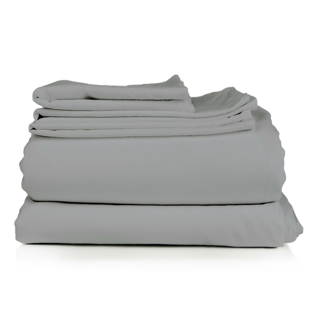 King Size Bamboo Comfort 4-Piece 1800 Count Bedding - EXTRA SOFT DEEP SHEETS