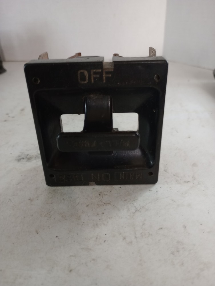 SQ D SQUARE D 60 AMP MAIN FUSE PANEL PULLOUT 33582-S , 33782