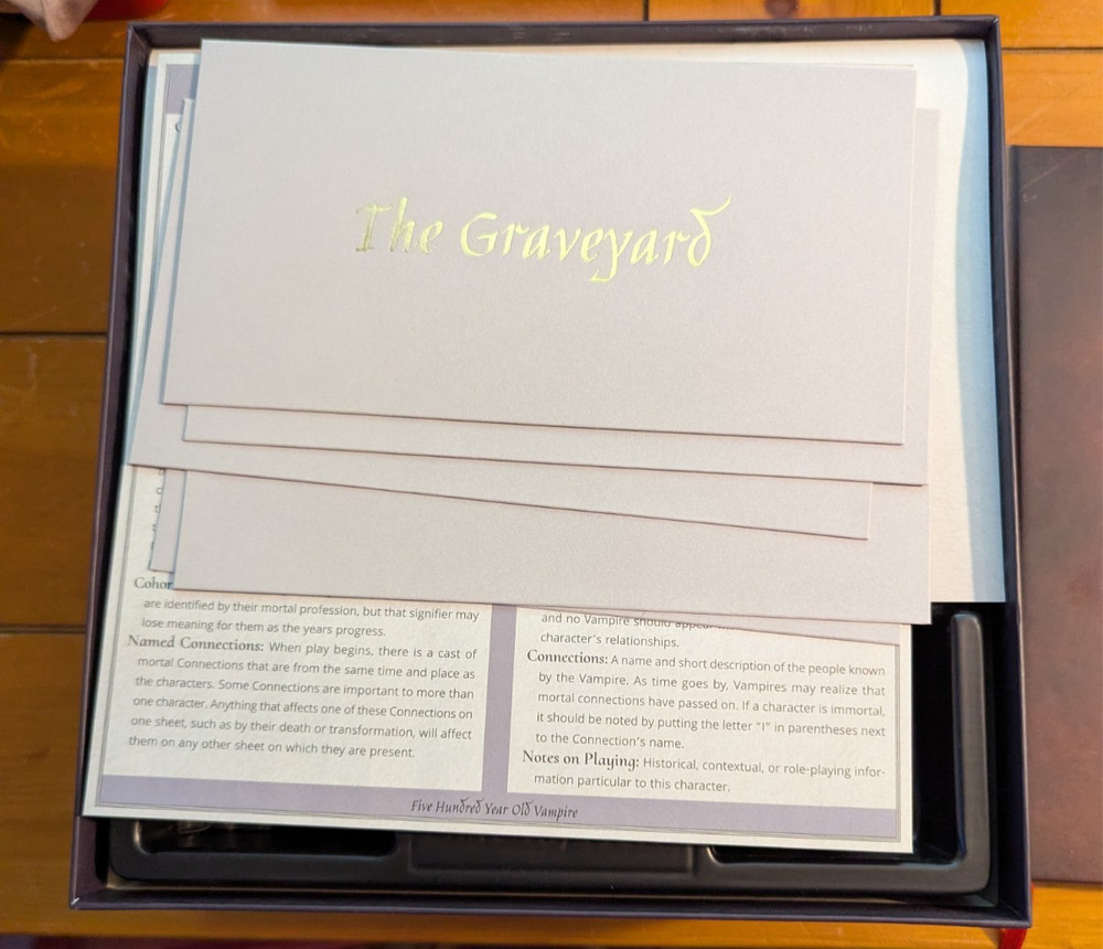 Five Hundred Year Old Vampire (with Kickstarter extras) CMUP