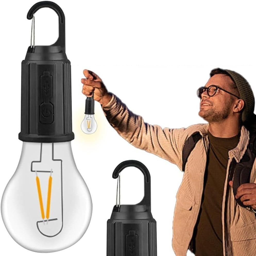AntDau71® USB Type-C Rechargeable Bulb 3 Camping Modes - 3 Pieces