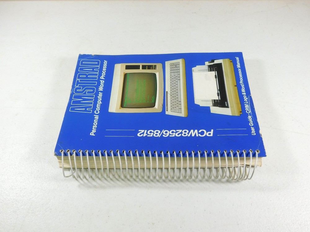 Amstrad Personal Computer Word Processor PCW8256/8512 User Guide Manual