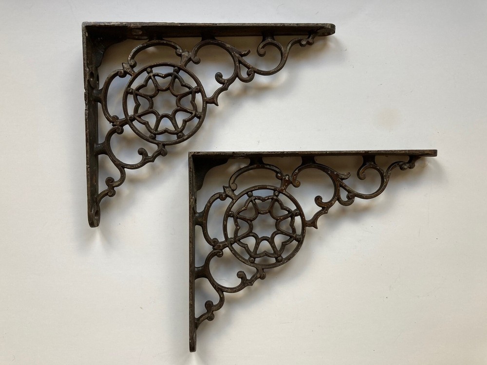 Antique Cast Iron Brackets