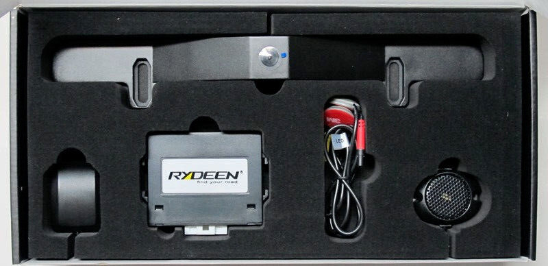 Rydeen BSS2LPBC Backup Camera + Advanced License Plate Bar Blind Spot Detection