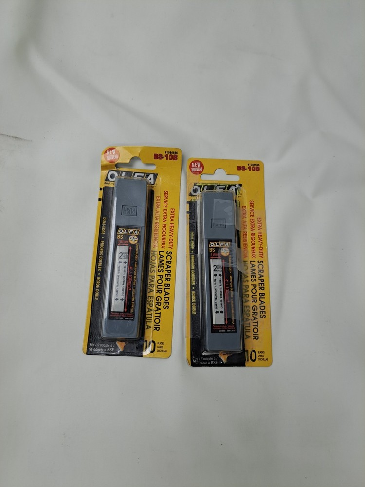 OLFA SCRAPER BLADES BS-10B # 1086566 10 PACK