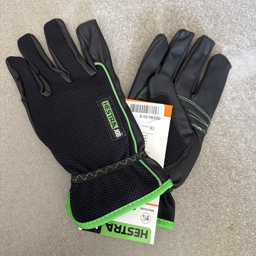 Hestra Job Sigma Gloves Size 9