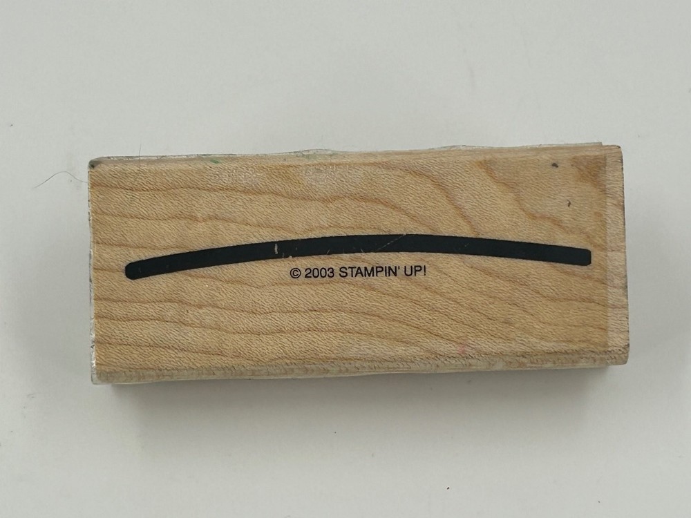 Stampin' Up! Wood Mounted Rubber Stamp