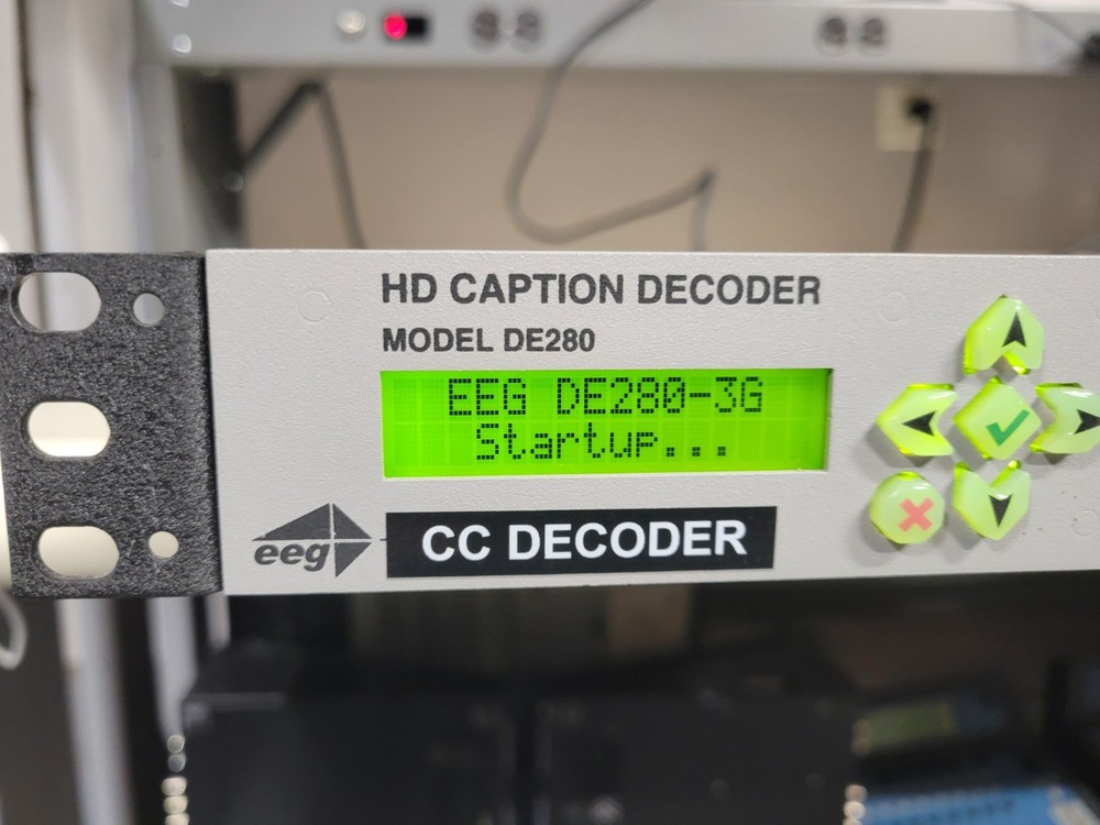 EEG DE280-3G HD Caption Decoder