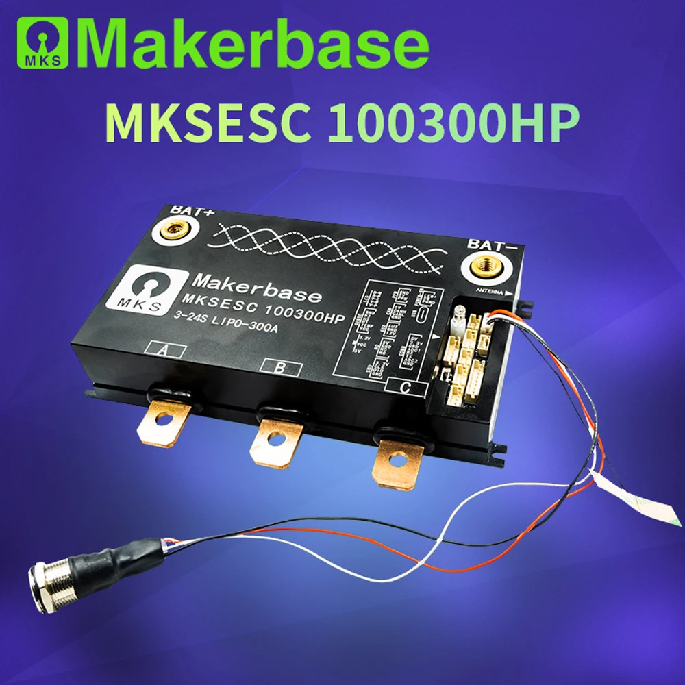 FOC 100V 300A Single ESC Speed Controller Based on VESC For Scooter/Ebike
