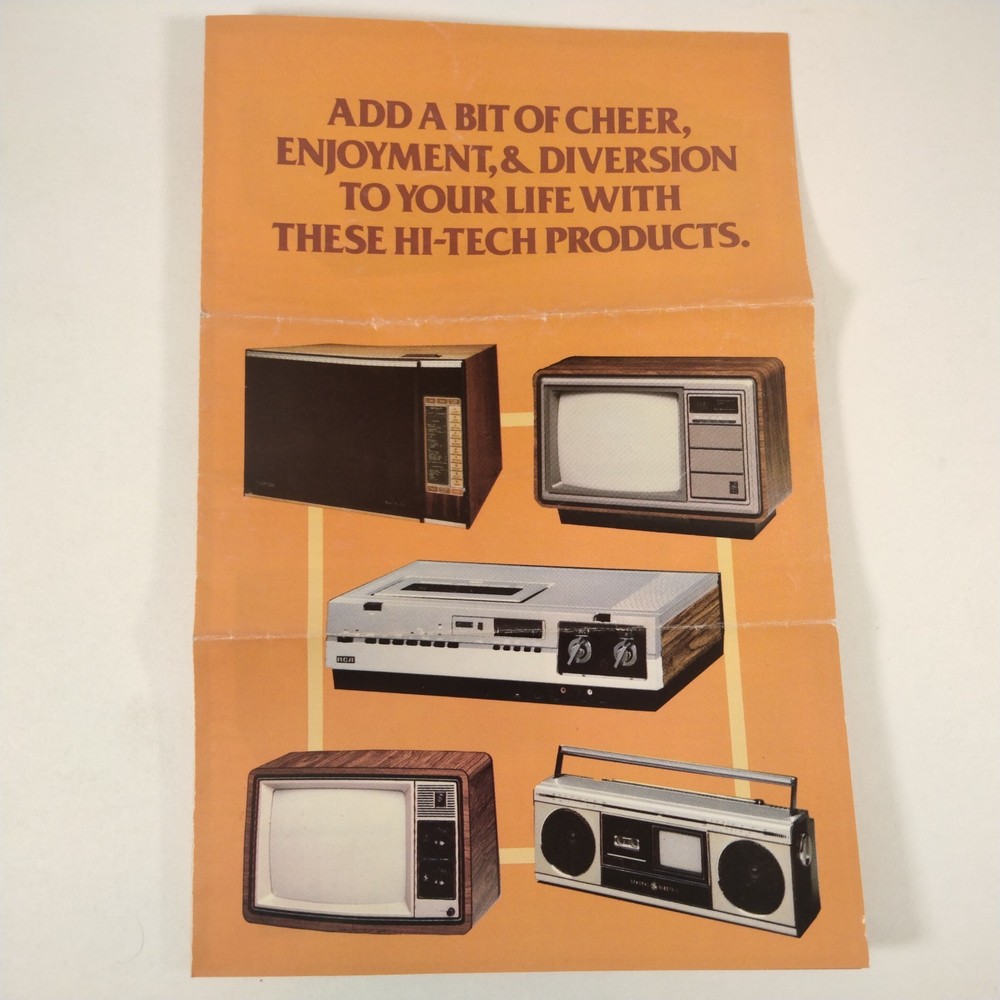 Vintage High Tech Mini Mail Order Catalog