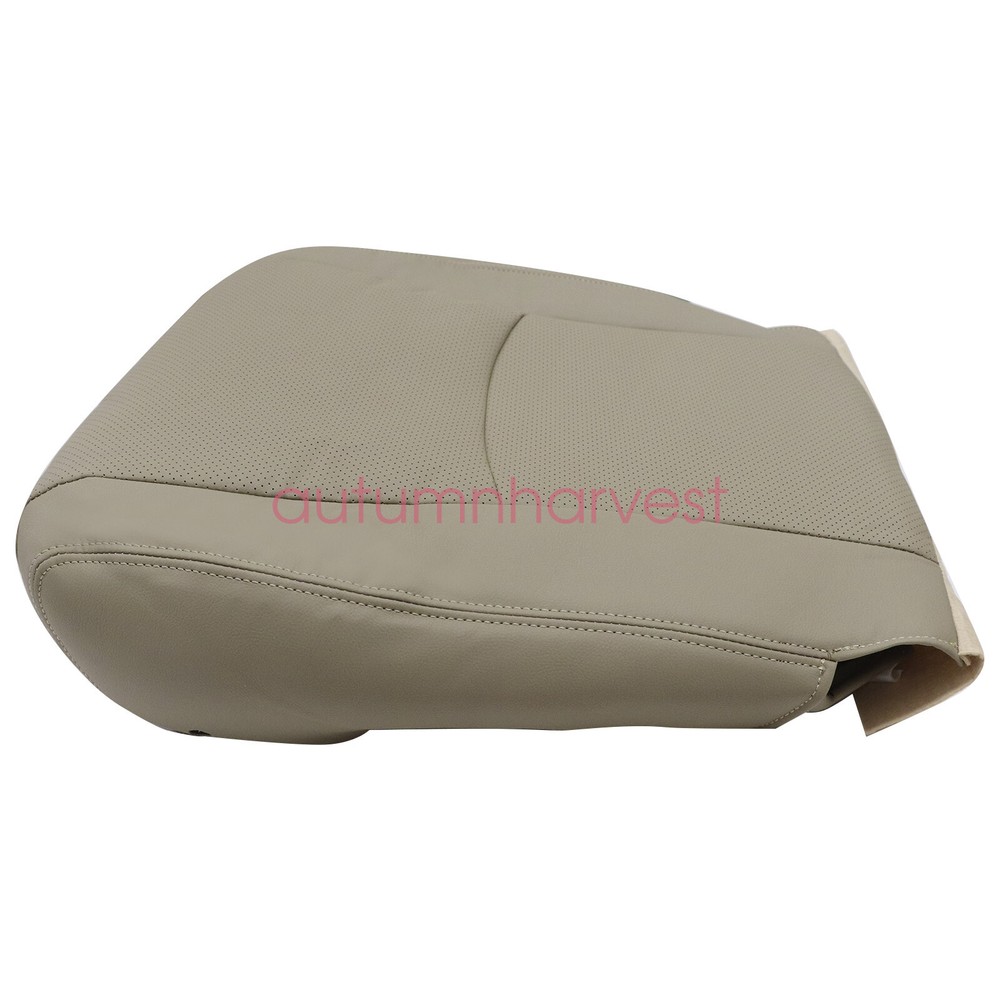 For 2004-2013 Toyota Highlander Front Bottom&Top Replacement Cover Leather Tan