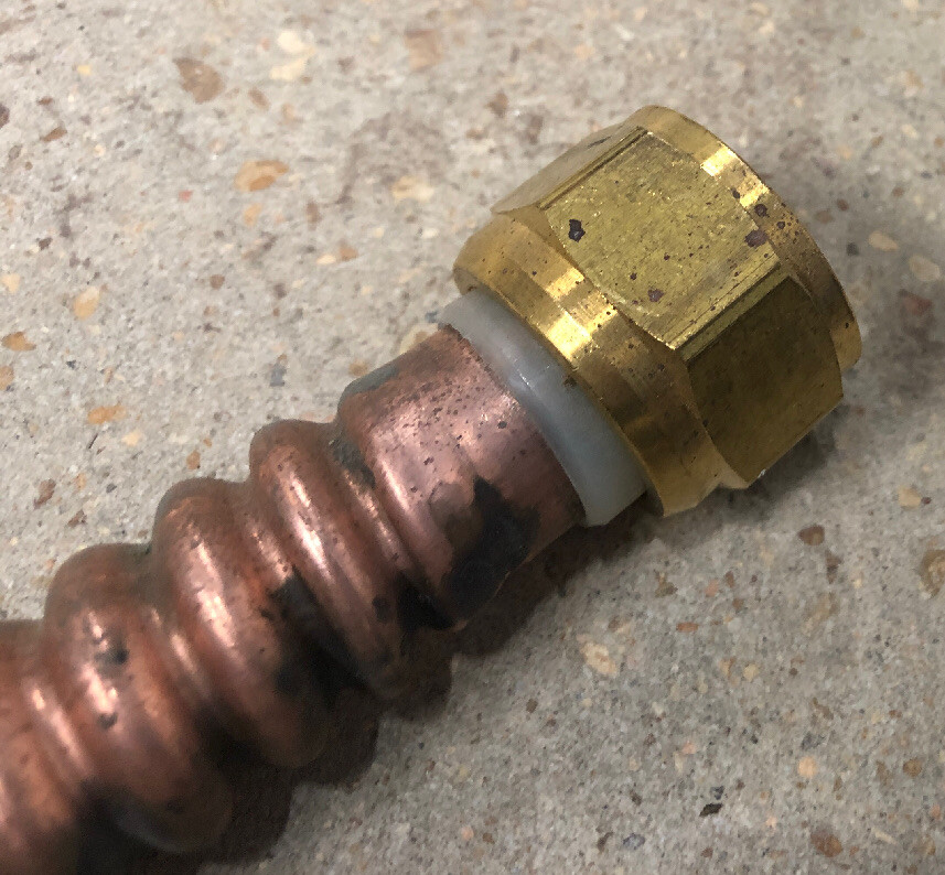 NOS Eastman Waterflex 18'' 3/4 FIP - 3/4 Sweat Cooper- water only 3501171.