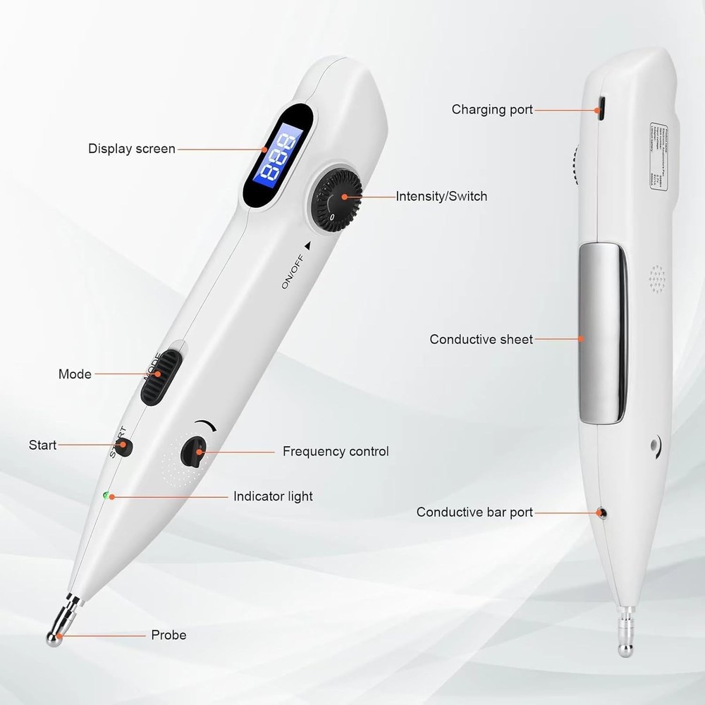 Latest Handheld Electronic Acupuncture Pen Electric Pointer Massage Tools 1Pcs