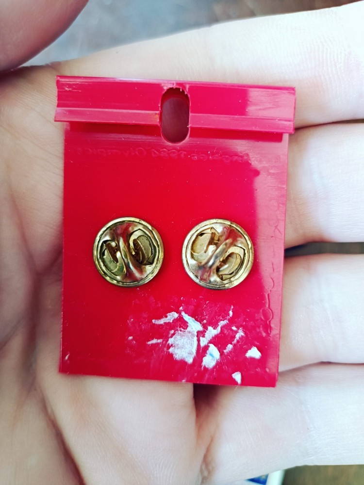 1984 Sam The Olympic Eagle Pins