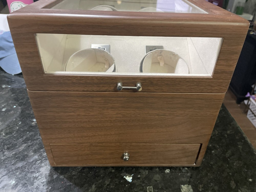 Heiden Quad Watch Winder Untested No Power Cable