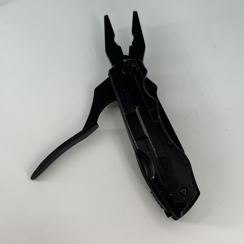 RoverTac Multitool Knife BLACK Camping Survival Knife & Pliers