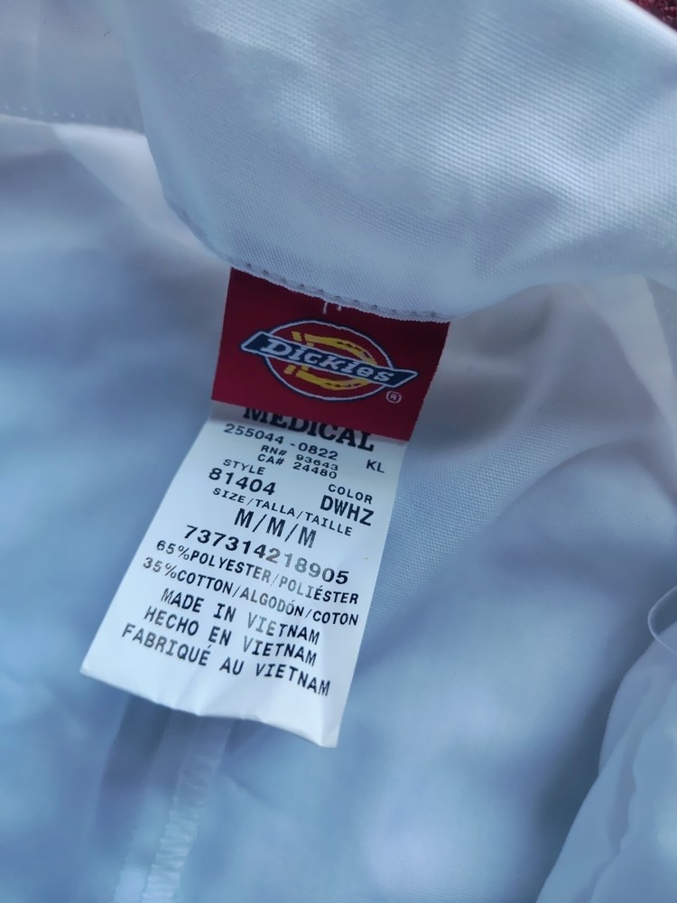 Dickies White Lab Coat