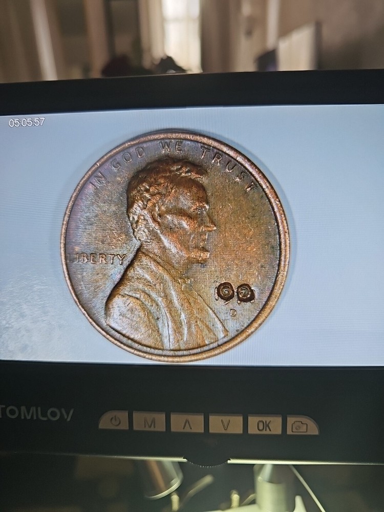 RARE 1971 “D” Lincoln Memorial Penny Error