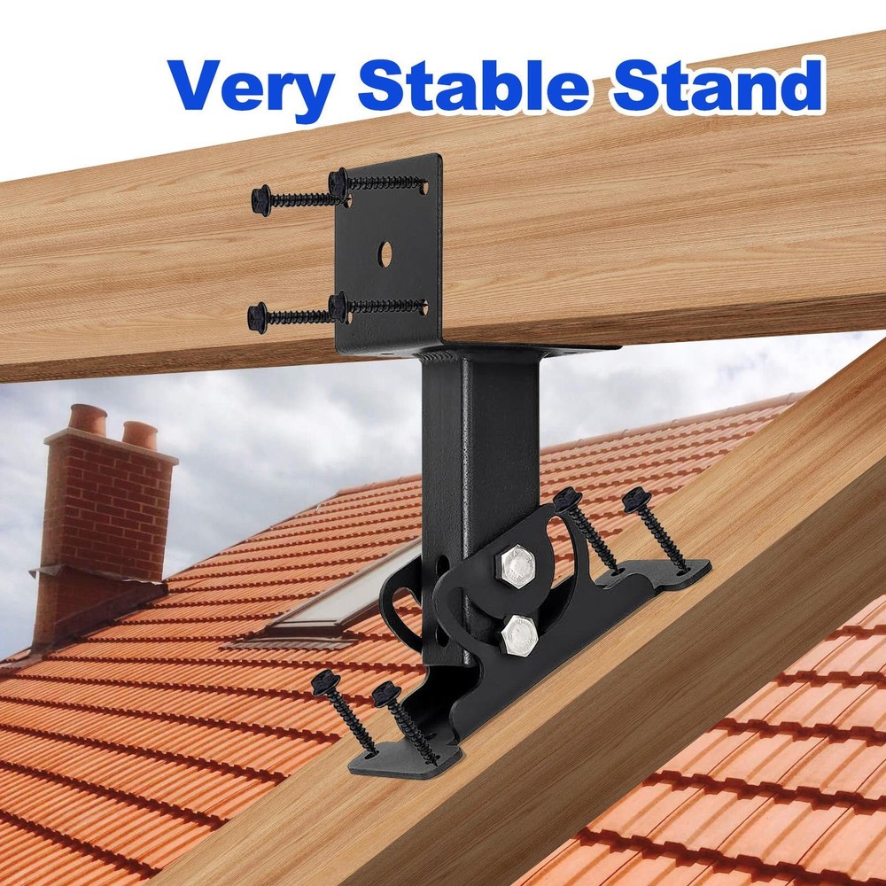 Heavy Duty Roof Riser Brackets Kit, Adjustable Roof Riser Beam Mount Brackets