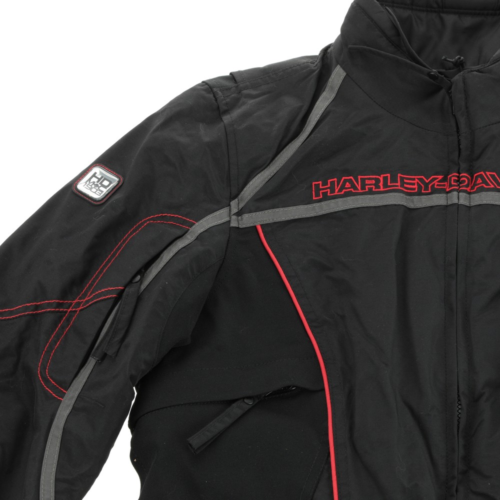 Harley Davidson Black Velocity Nylon Jacket Medium