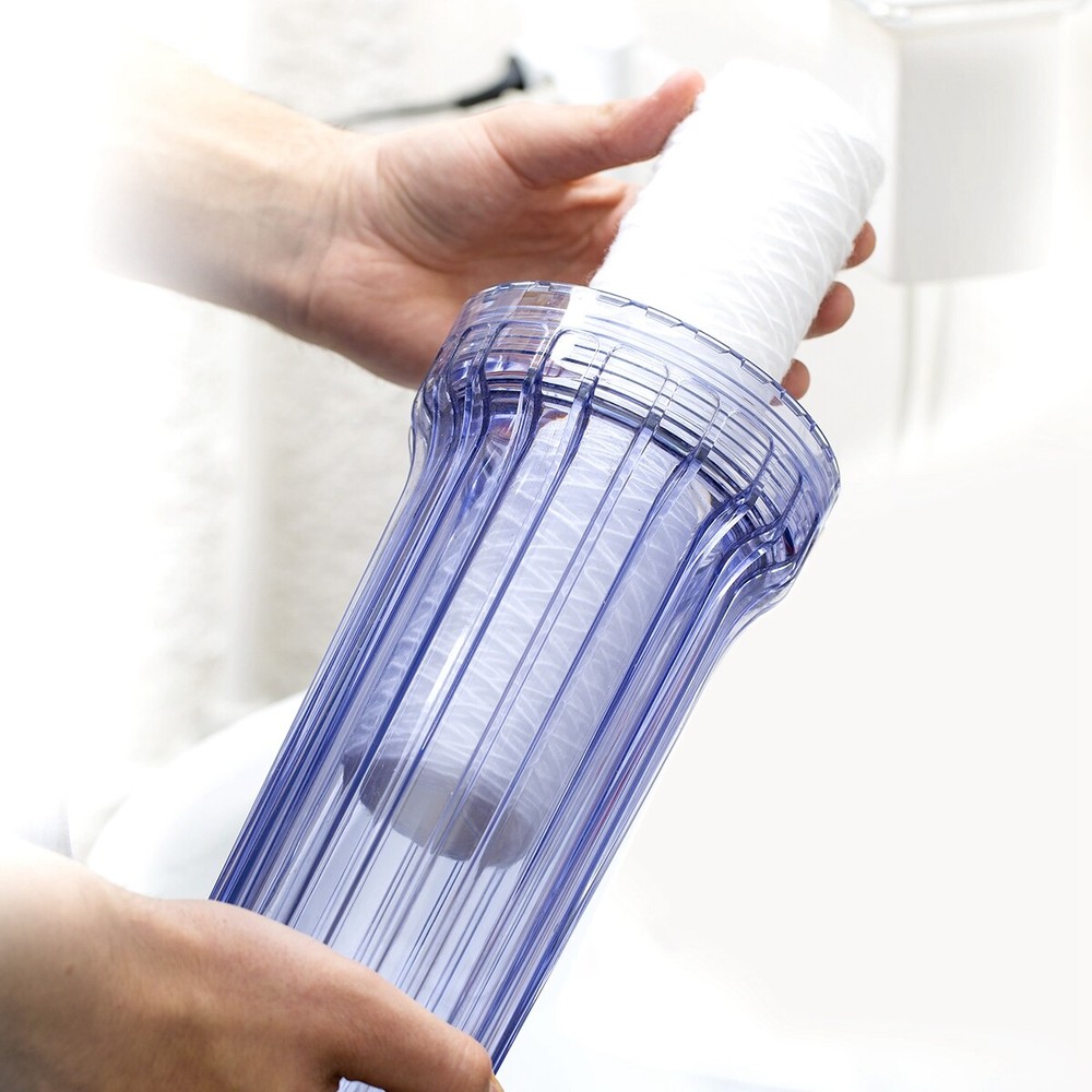 50 Pack 10" x 2.5" String Wound Sediment Water Filter Whole House RO Replacement