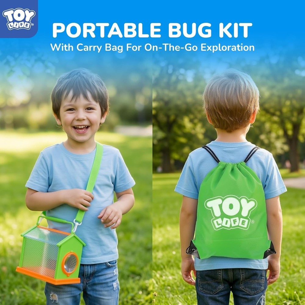 Bug Catcher for Kids, Bug Catching Kit Kids Explorer Kit with Bug Net, Catchi...