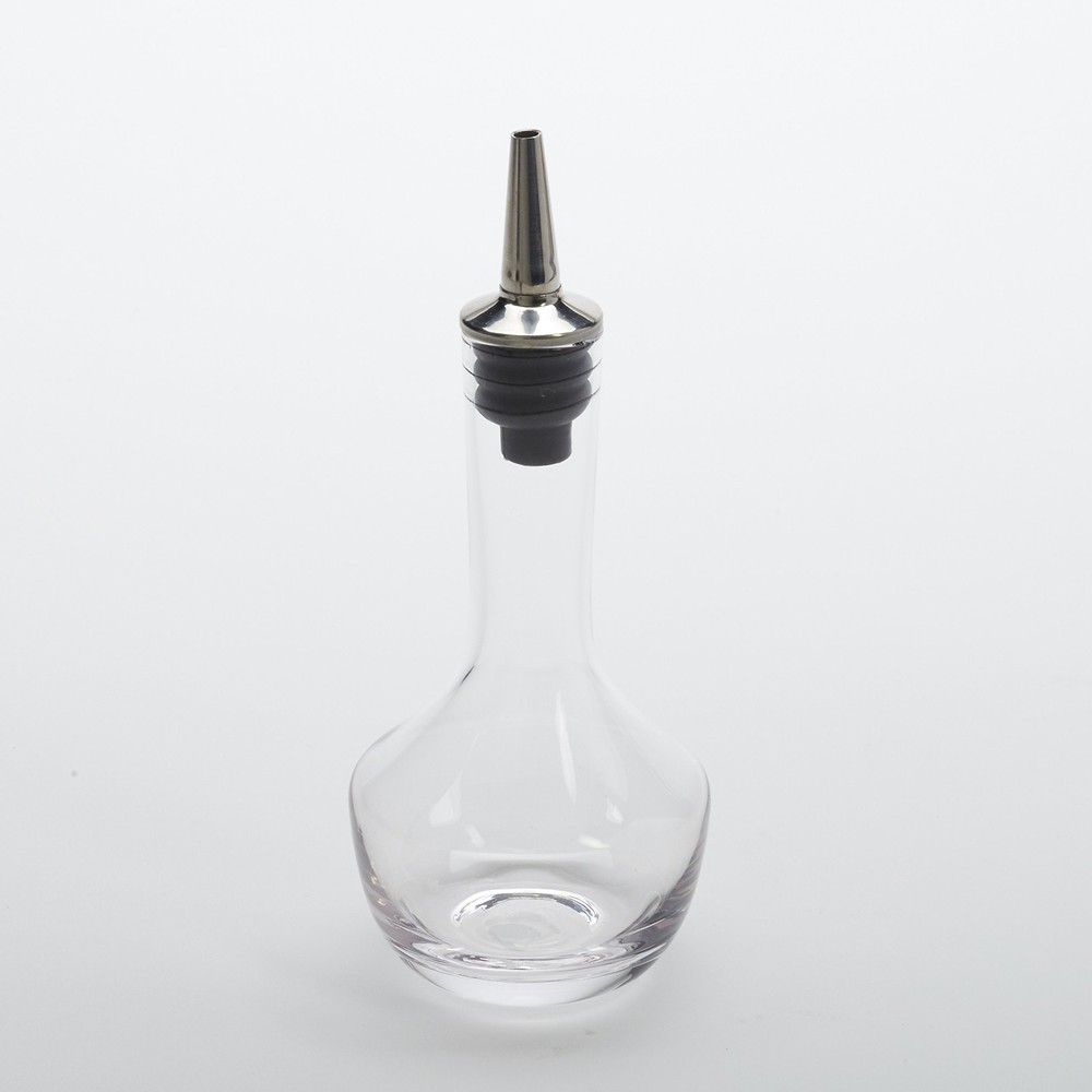 Bb2 Glass Bitters Bottle 4 Oz. Clear
