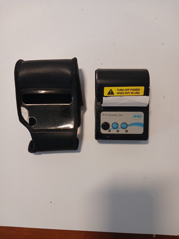 WAY SYSTEMS MOBILE PORTABLE THERMAL Printer Receipt Desktop