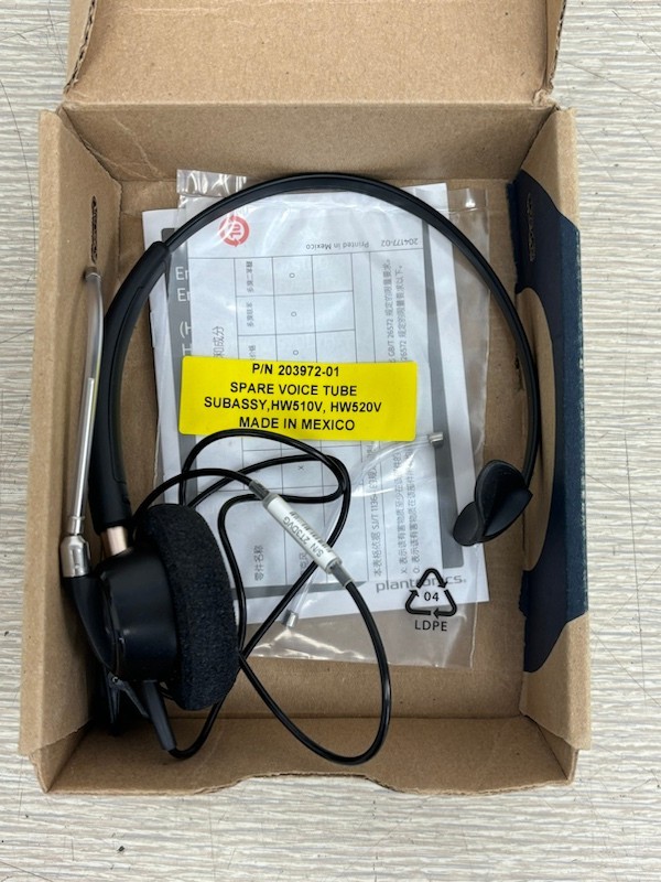 HP Poly EncorePro 510 with Quick Disconnect Monoaural Headset (New)