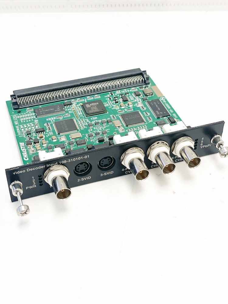 Christie Video Decoder Input Card 108-310101-01 hd10k-m / HD14k-M