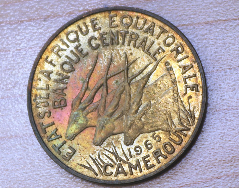 1965 Cameroon 10 Francs