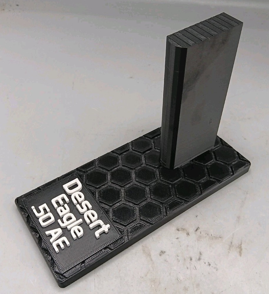 Desert Eagle .50 AE Pistol Display Stand - Multiple Colors Available!