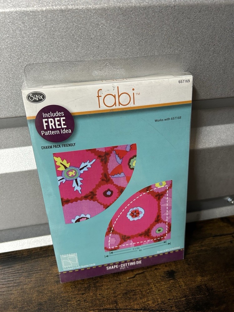 Sizzix Bigz L Die Drunkard's Path Quarter Circle Patchwork