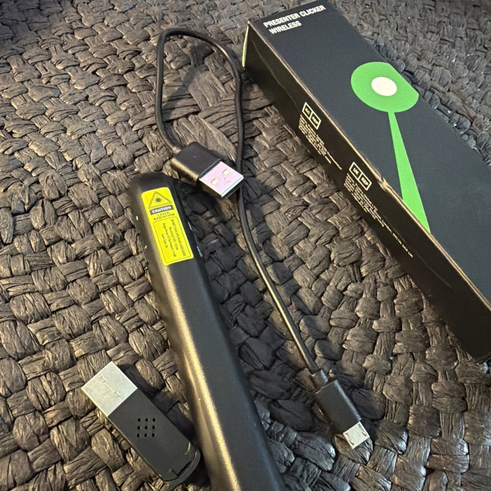 Presentation Clicker Hyperlink Volume Control Wireless Presenter Powerpoint C