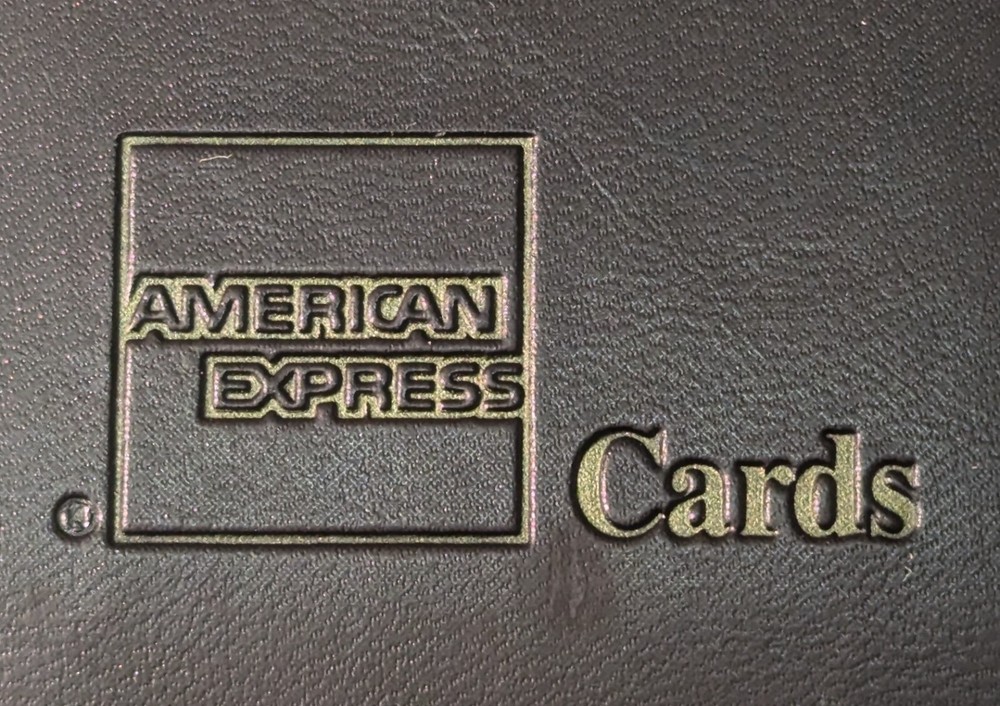 New 2 Double Panel American Express Check Presenters for Restaurants
