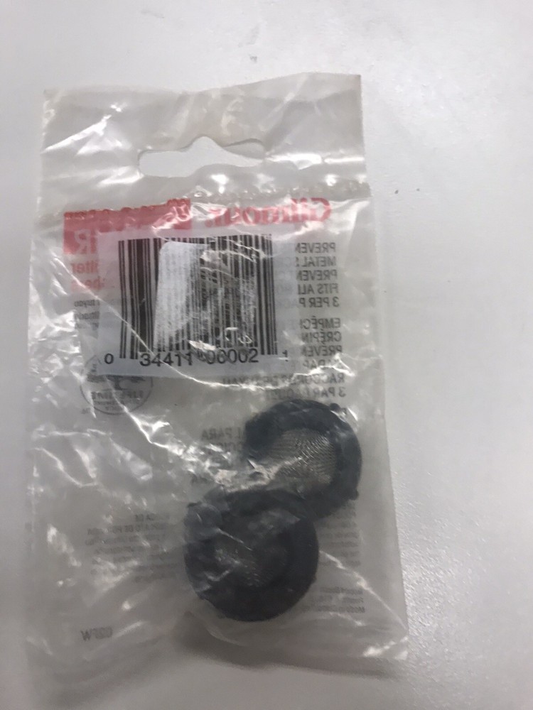 GILMOUR #02FW HOSE COUPLING FILTER WASHERS 3 Pack
