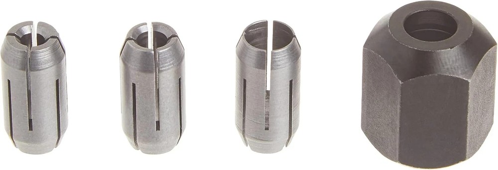 CN1 Replacement Collet and Nut Kit,Silver