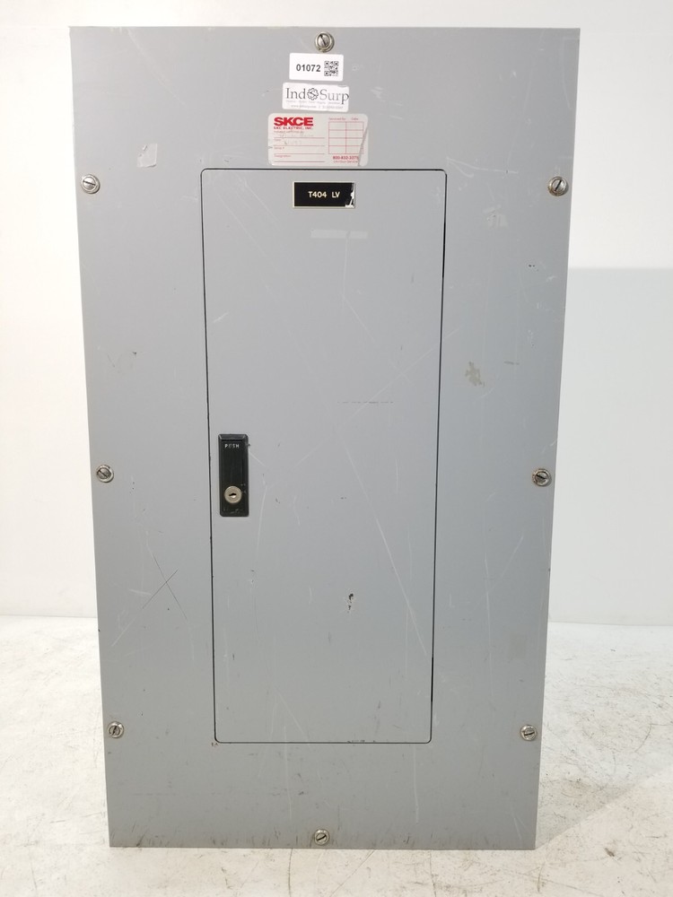 CH/Cutler Hammer PRL1 Main Panel With Breakers 80 Amp 120/208 Volt 3 Phase 4 W
