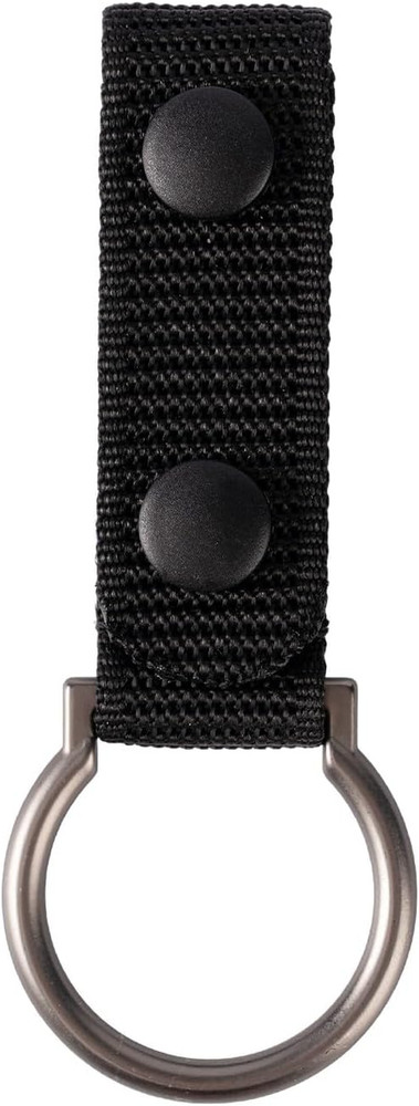 D/C Cell Flashlight Holder Side Handle Baton Carry Metal Ring Tactical Torch Car